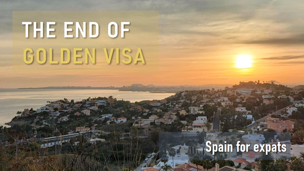 The end of the ‘Golden Visa’