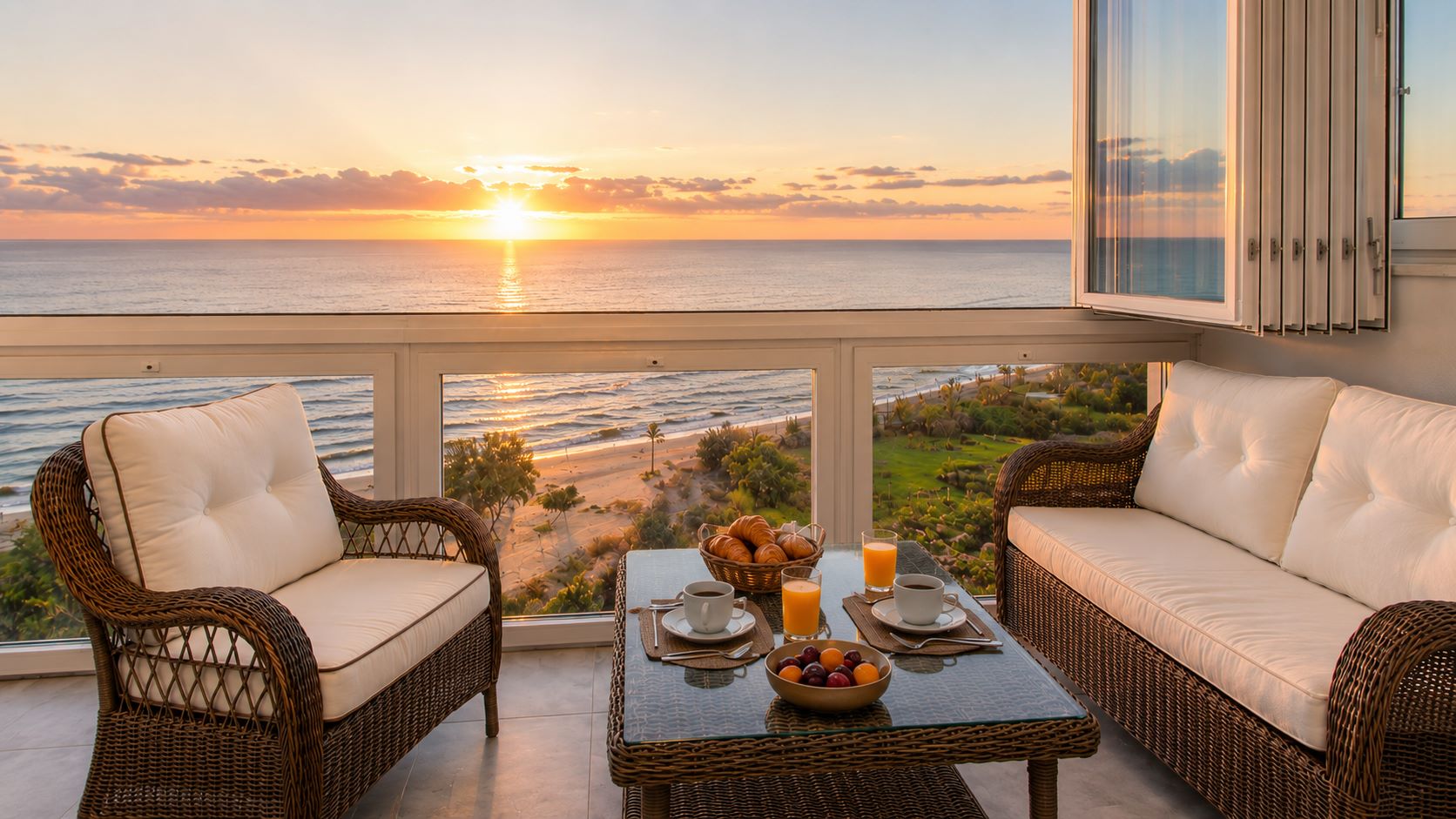 Denia-Costa-Blanca-Mediterranean-sea-views-from-terrace-penthouse Seafront Duplex Penthouse with Private Pool Terrace | Dénia Marina