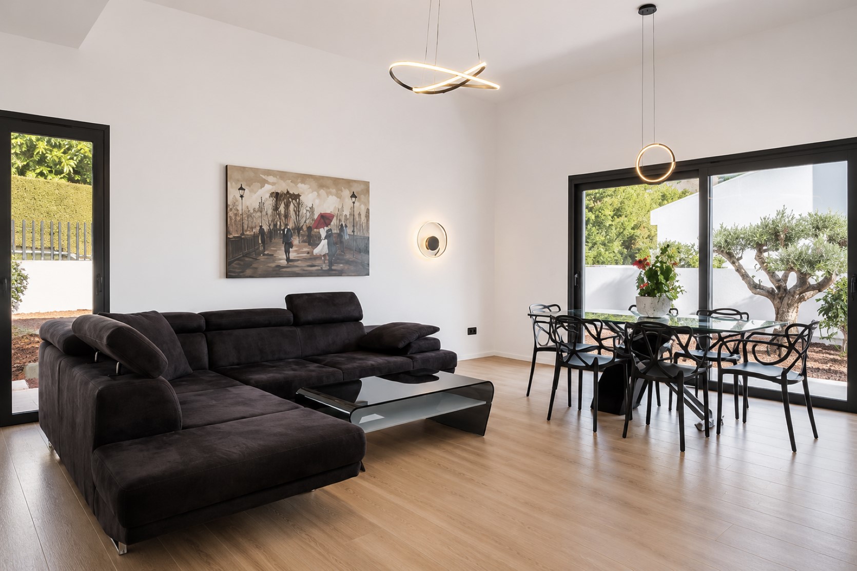 Villa-Altea-Santa-Clara-living-dining Contemporary villa with single-level living | Santa Clara, Altea
