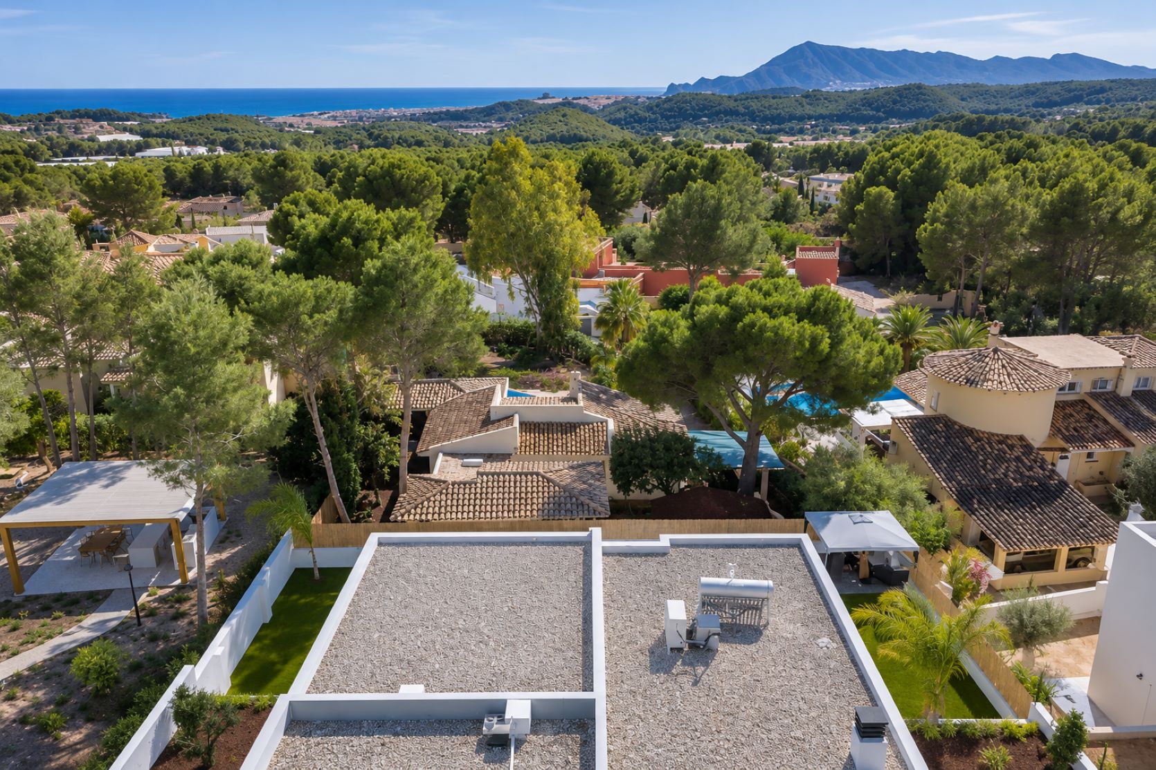 Villa-in-Altea-Mountain-side-Santa-Clara-neighbourhood Contemporary villa with single-level living | Santa Clara, Altea