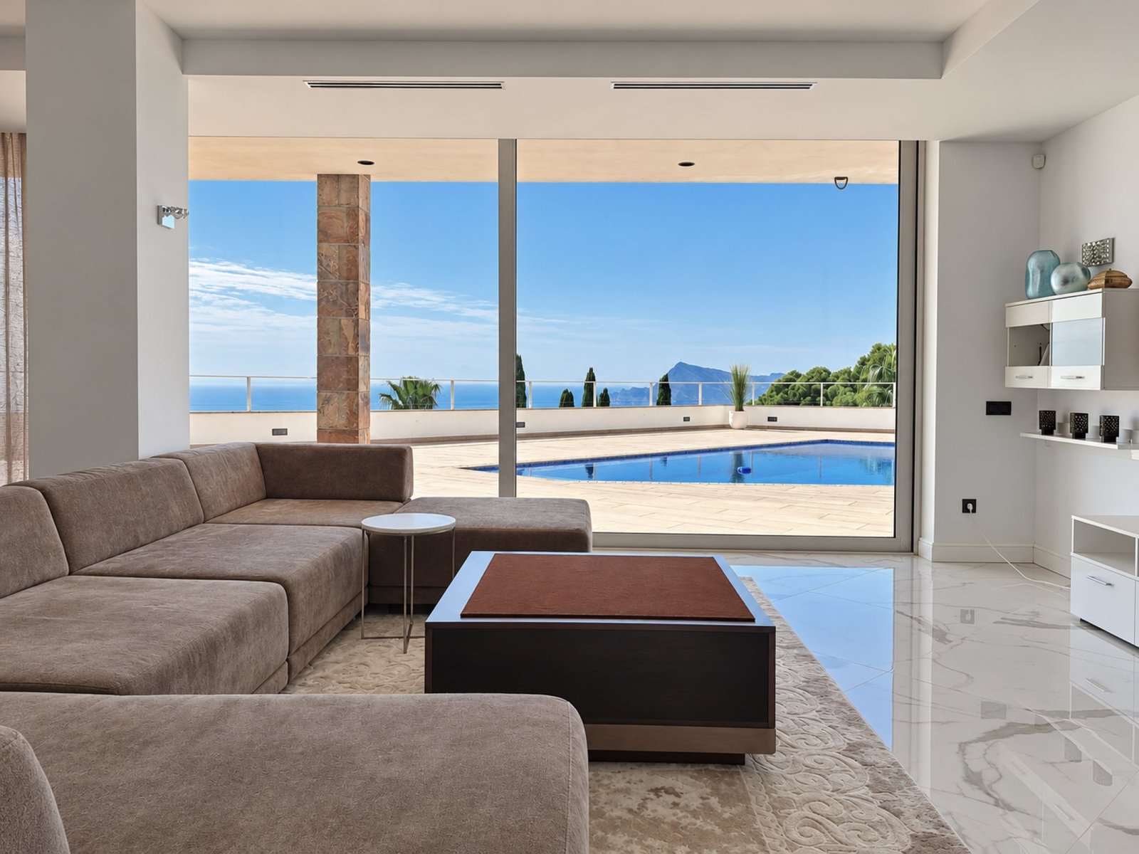 7-bedroom villa for sale in Sierra de Altea with panoramic sea views