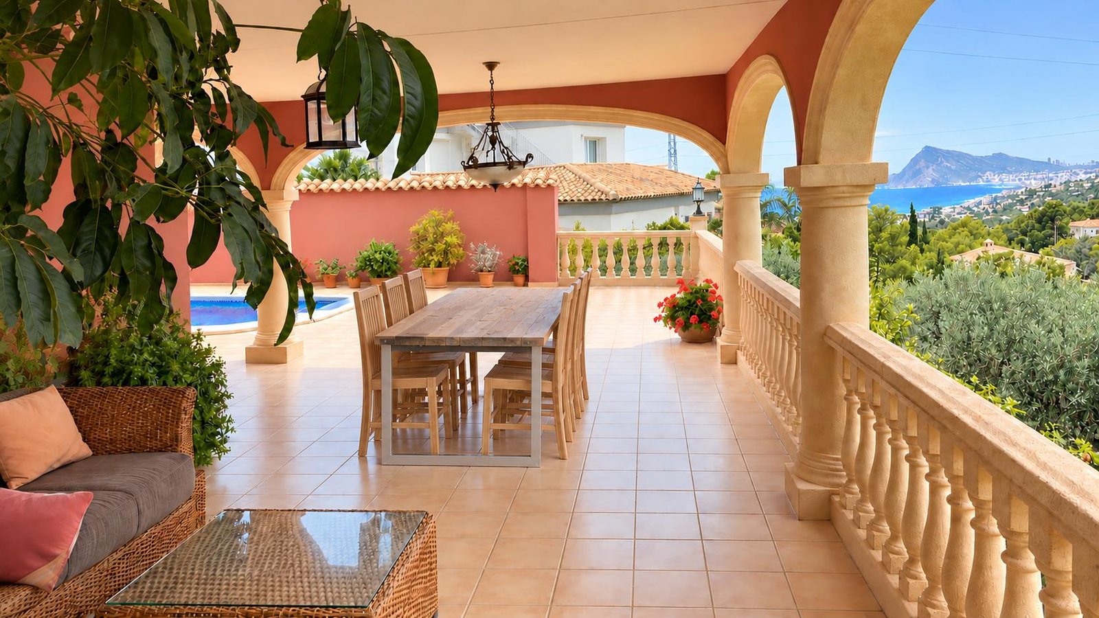 Mediterranean 3-bedroom villa for sale in La Galera, Altea, with private pool