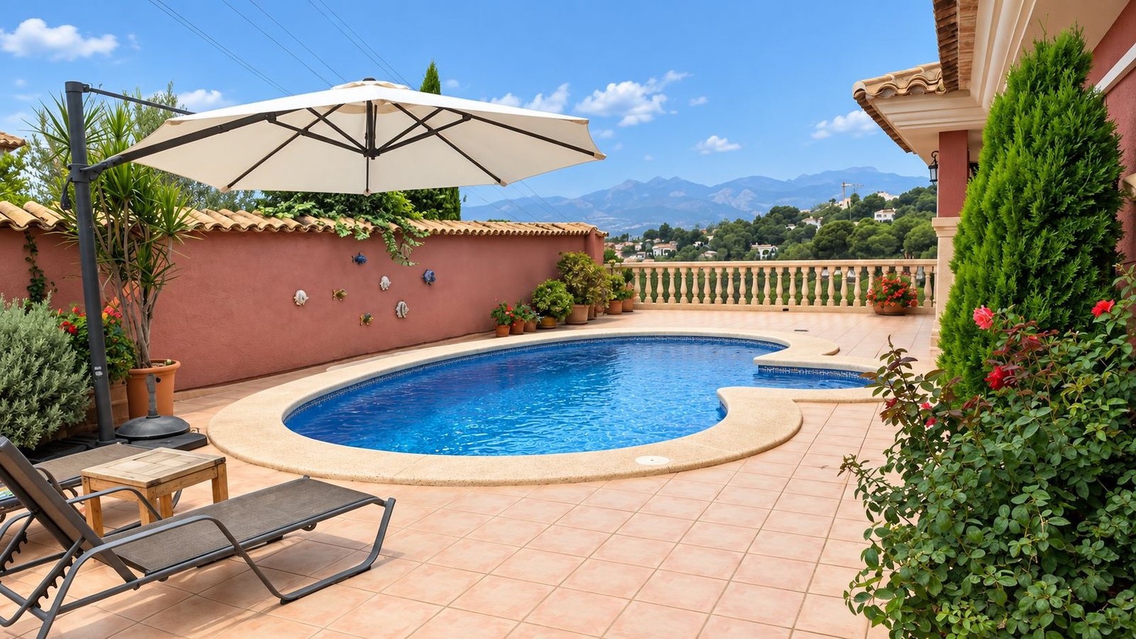 Mediterranean 3-bedroom villa for sale in La Galera, Altea, with private pool