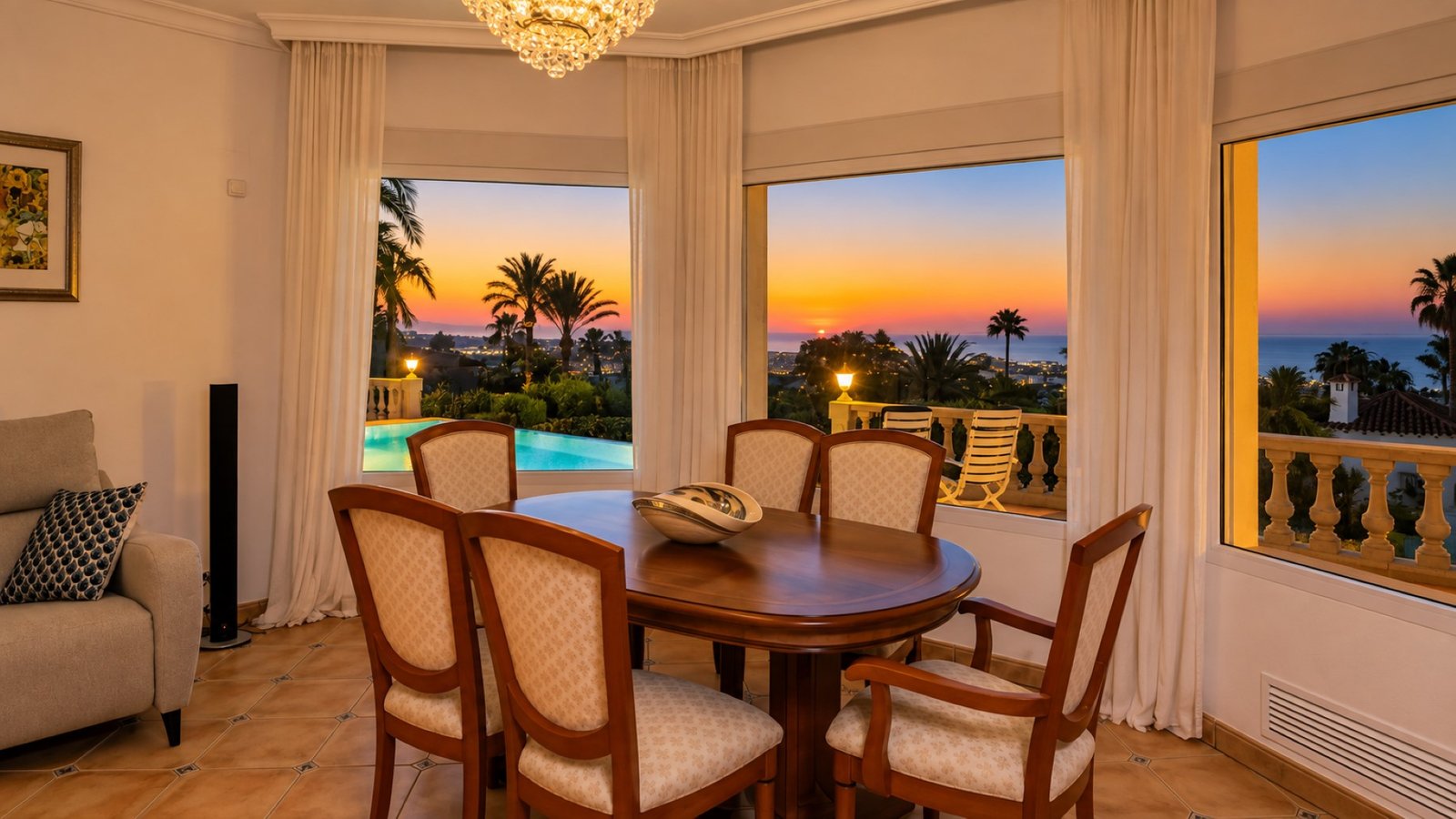 Villa for sale in El Montgó, Dénia, with infinity pool and panoramic sea views